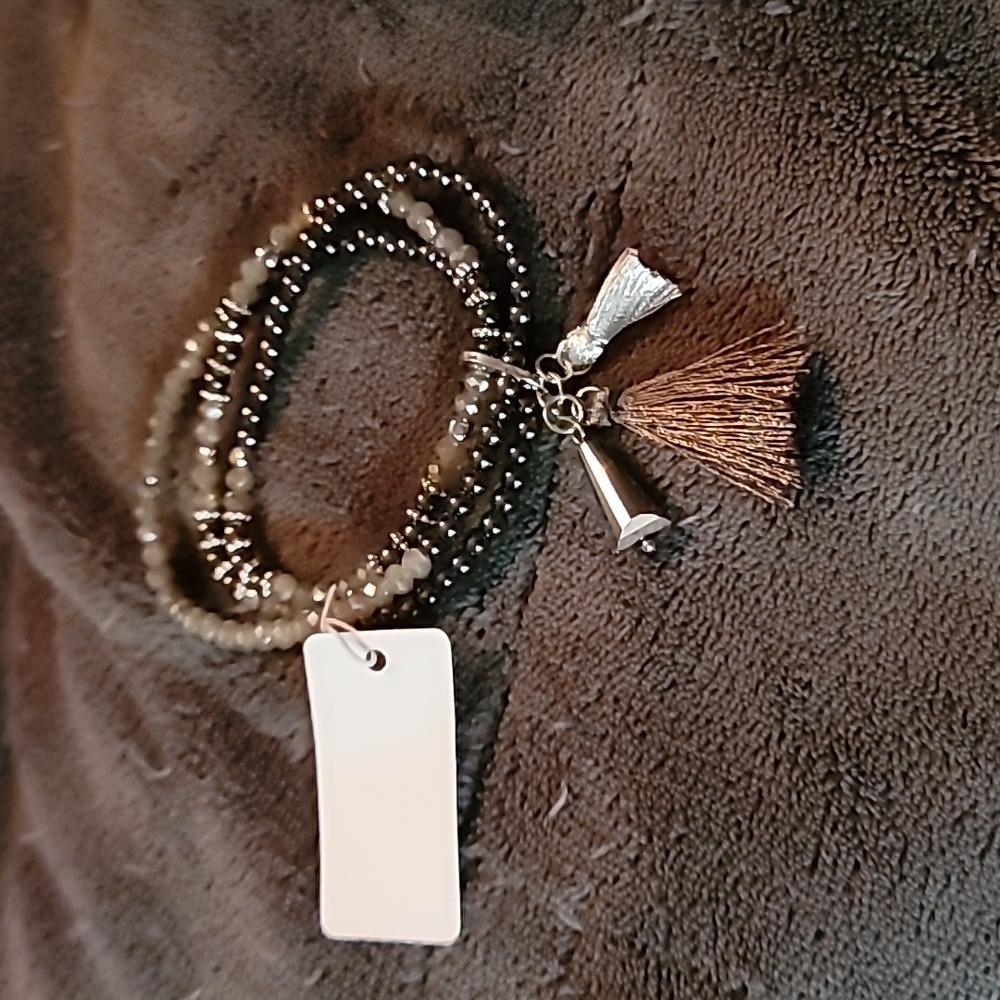 Black and Gray Bracelet
